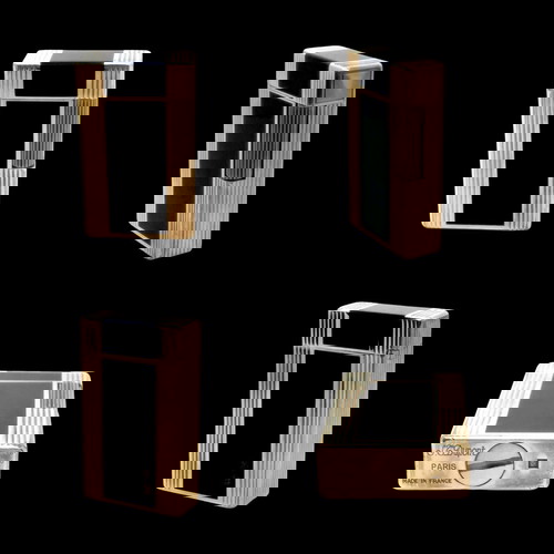 Dupont vintage αναπτήρας σαν καινούργιος, συλλεκτικός 1970s με κινέζικη λάκα