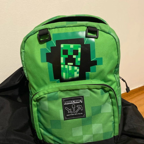 Minecraft backpack authentic new