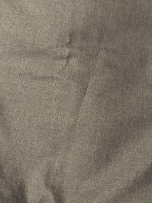 Dark gray gabardine fabric new, 5 meters x 1.60