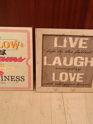Decorative frames like new, various materials