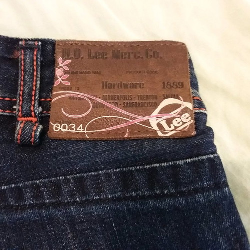 Lee jeans W30 L33 used, low rise, size M
