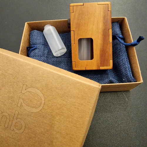 Squonk Mechanical Vape Custom Made Wood Box New