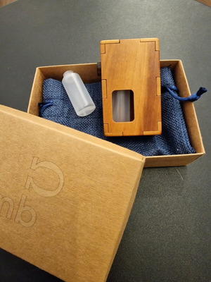 Squonk Mechanical Vape Custom Made Wood Box New