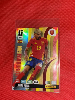 Lamine Yamal Fan Favourite Panini Card 2026 New