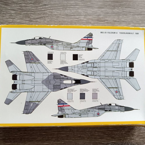 Italeri MIG-29 Fulcrum-A No. 184 model kit scale 1:72 new