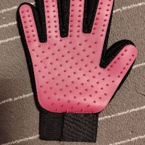 Dog hair removal grooming glove