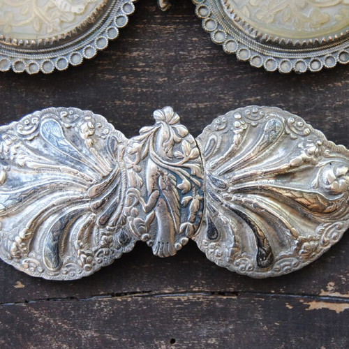 Silver Epirotic Buckle with Savati used, 19th century