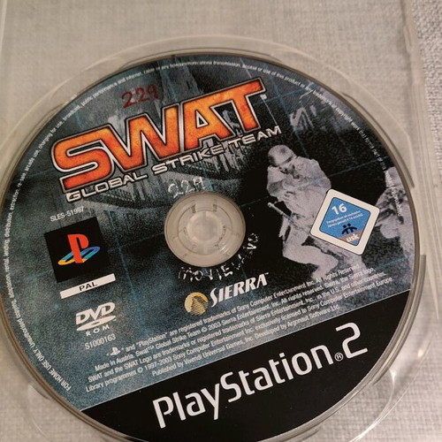 Swat Global Strike Team PlayStation 2 used