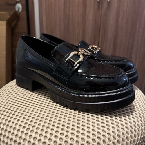 Women’s moccasins new, size 38, black