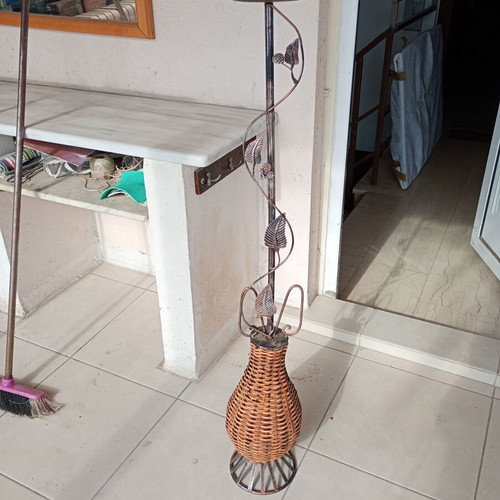 Floor candlestick used, height 1.20 m