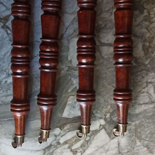 Antique table from Brussels with 2 mechanisms, like new