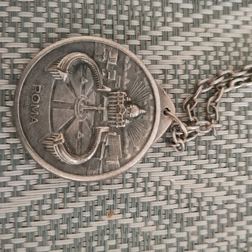 Silver 925 pendant with chain 16.5 g 80 cm like new
