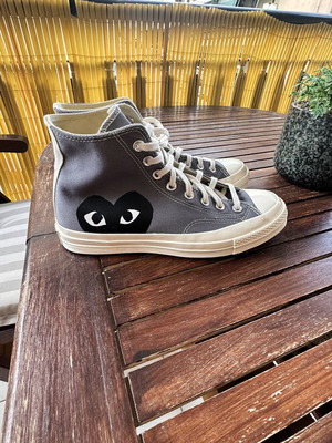 Comme De Garcon Converse Play sneakers, grey, size 42.5
