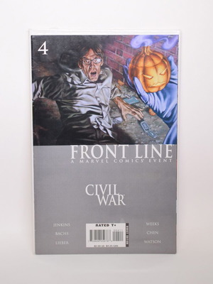 Civil War Front Line #4 Marvel Comics 2006 used