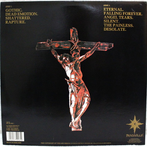 Paradise Lost Gothic vinyl LP album gatefold used