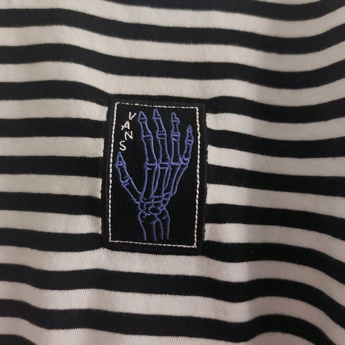 Vans striped blouse like new, size S