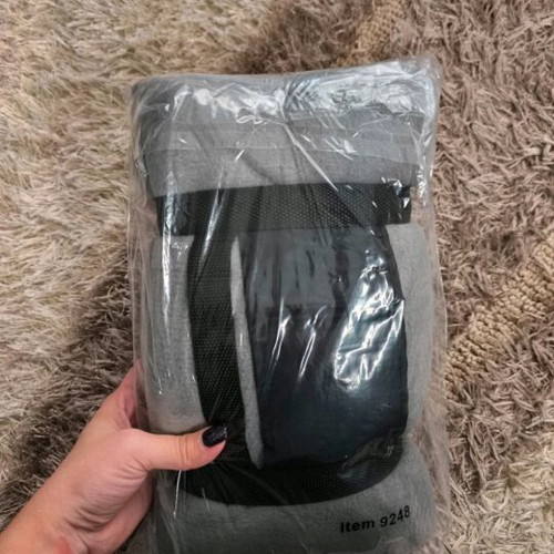 Fleece Blanket sealed, gray color