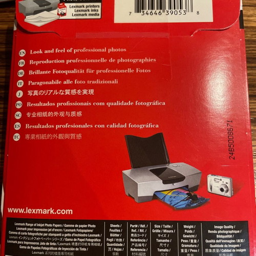 Lexmark photo paper new 10x15 240g/m2, 20 sheets