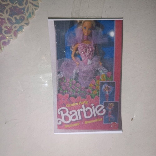 Garden Party Barbie overskirt like new