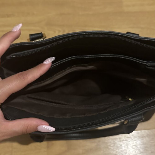Handbag like new with leopard print