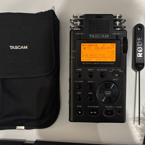 Rode Boom Kit like new with 3m Boompole, Blimp MkII and TASCAM DR-100MKII