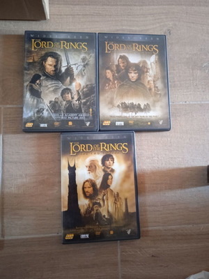 The Lord of the Rings DVD σαν καινούργιο με υπότιτλους