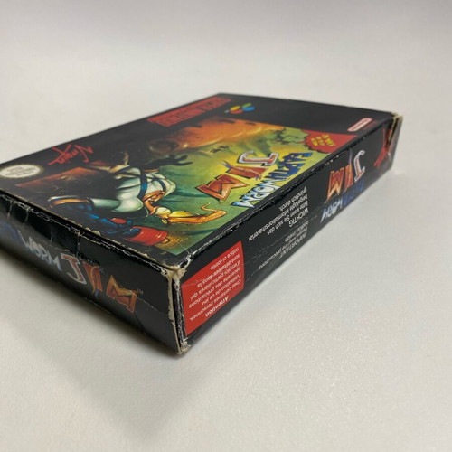 Earthworm Jim Super Nintendo SNES used, complete, English