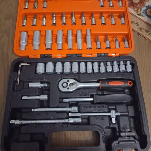 Socket set 53 pieces new