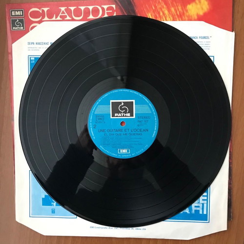 Claude Ciari Une Guitare Et L'Ocean vinyl record like new, Latin