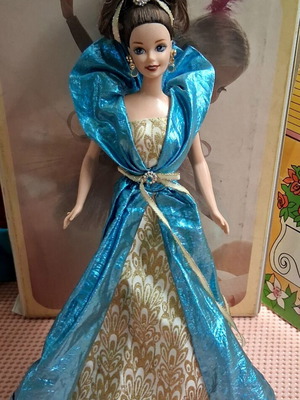 Blue Starlight Barbie vintage collectible doll used