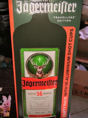 Jägermeister collectible 1.7 liters new