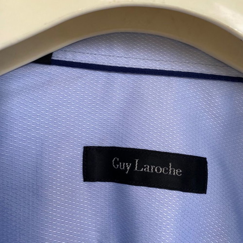 Guy Laroche men's long-sleeve shirt new, blue, XL