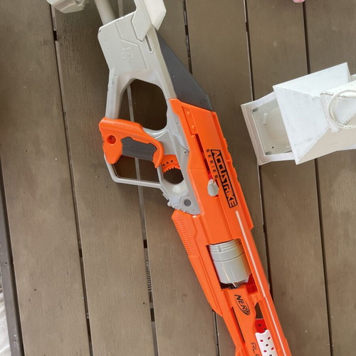 Nerf toy guns set of 7 used, very good condition