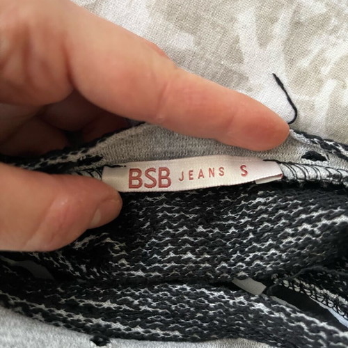 BSB Jeans long blouse Small gray like new