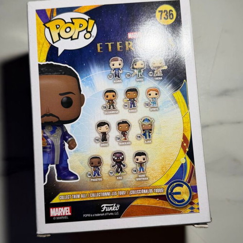 Funko Pop! Marvel Eternals Phastos 736 new Bobble-Head