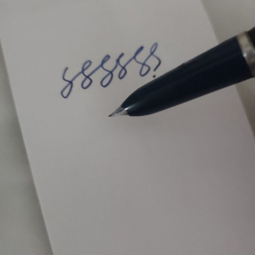 Parker 21 Vidage pen used with Marksman pen set gift
