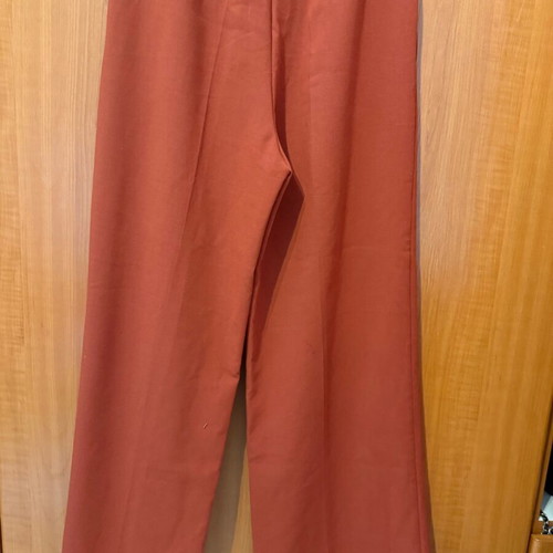Stradivarius women's pants terracotta like new, size M