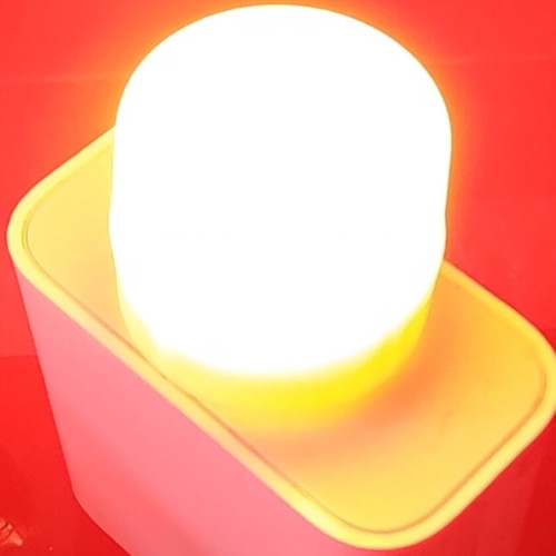 Usb led new, pack of 5 with warm white, cool white, red, green, blue