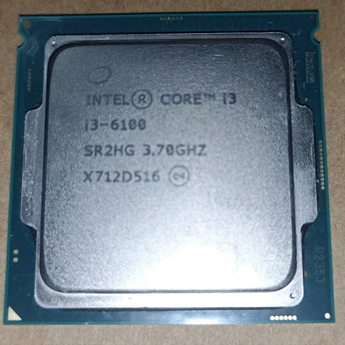 Intel Core i3-6100 Processor (6th Generation) like new