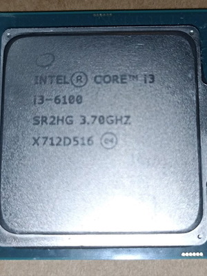 Intel Core i3-6100 Processor (6th Generation) like new