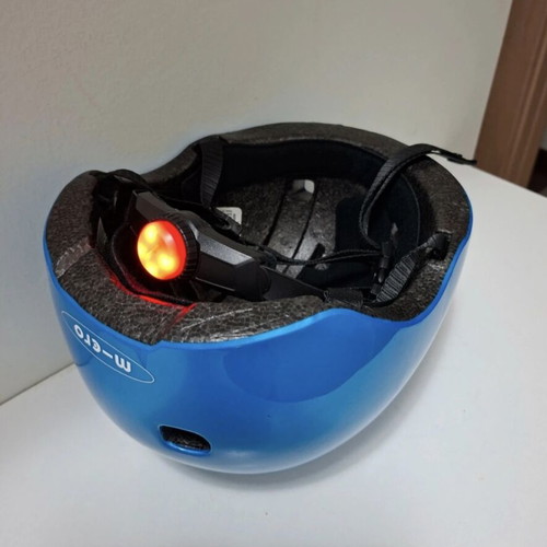 Micro kids helmet for bike and scooter blue like new