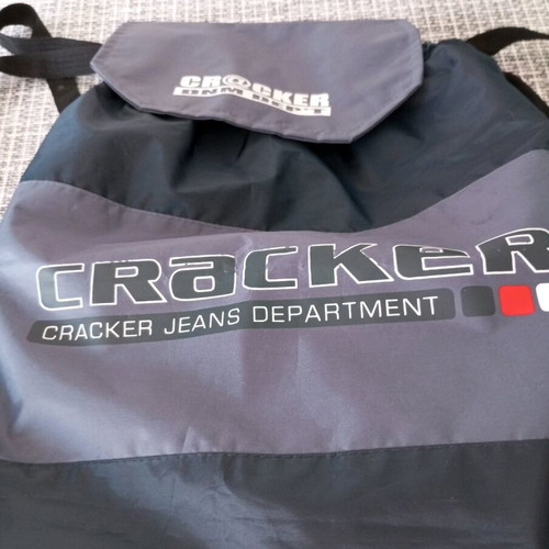Backpack like new, black and gray, foldable for travel