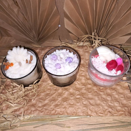 Handmade scented candles Baby Talc new