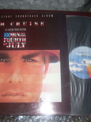 Born On The Fourth Of July LP like new, rock