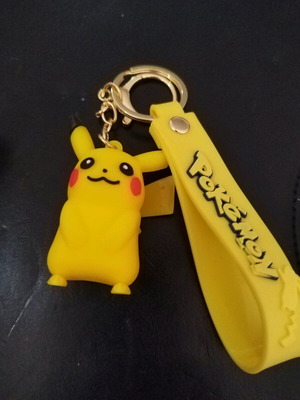 Μπρελόκ Pokemon Pikachu καινούργιο, πολύχρωμο κίτρινο