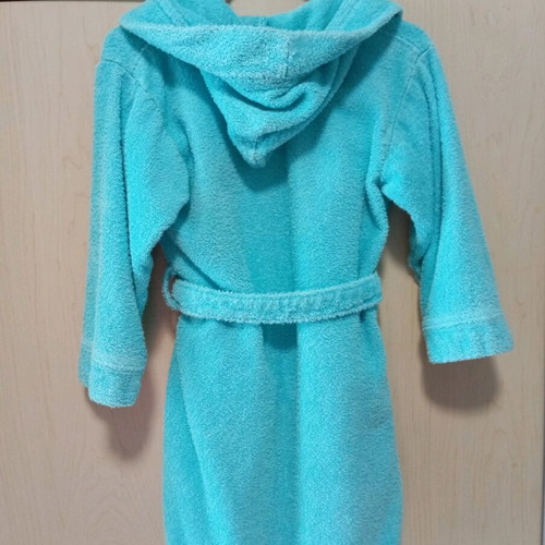Children's bathrobe 5 years like new cotton klotsotiras