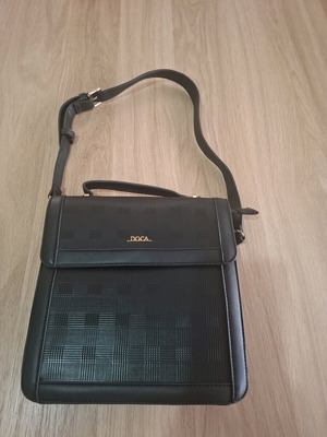 Doca women's bag black convertible to backpack unused