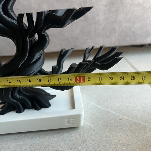 Coaster set with tree base, 5 pieces, new, 3D printed
