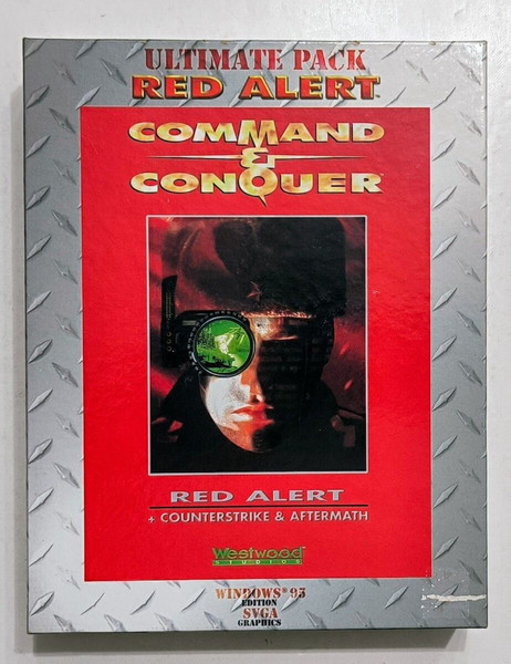PC - Command & Conquer Red Alert (Big Box) *Westwood*