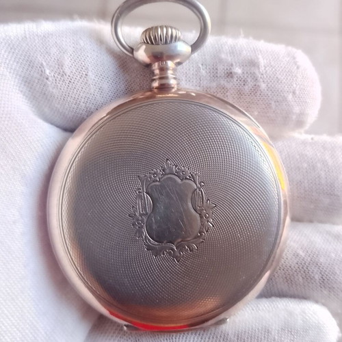 Zenith Lepine pocket watch like new, 1915 silver case